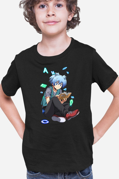 OEM Παιδικό μπλουζάκι Assassination Classroom Shiota Nagisa Nerd Rebel Kids