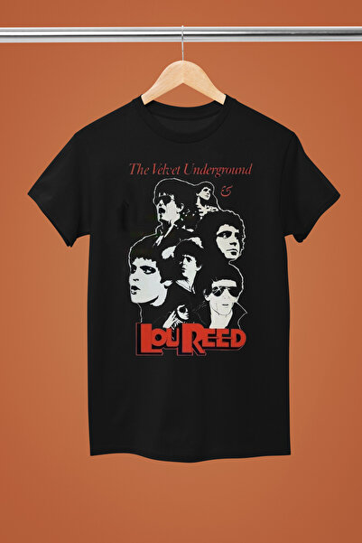 MAGORS تيشيرت روك من القطن المطبوع بأكمام قصيرة من VELVET UNDERGROUND