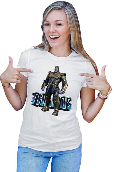 OEM Tricou Femei Thanos Supervillain Eternal Deviant Jim Starlin
