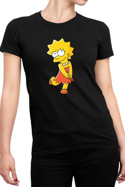 OEM Tricou Femei The Simpsons Maggie Lisa Daugher Mom Dress