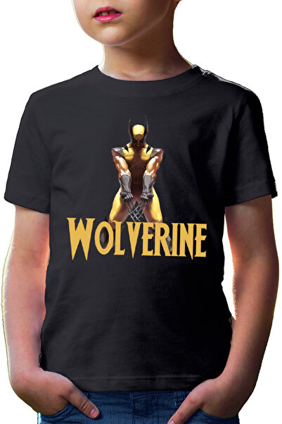 OEM Tricou copii Wolverine Golden Experiments Animation American Cosplay