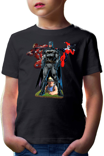 OEM Tricou copii Clash of Clans Mine Batman Joker Woman Troll