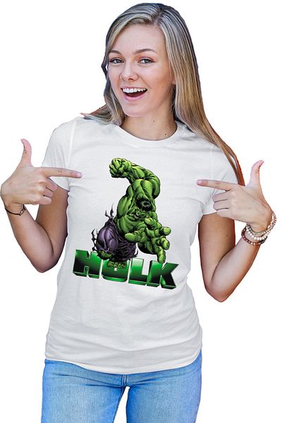OEM Tricou Femei Hulk Marvel Comics Stan The Incredible