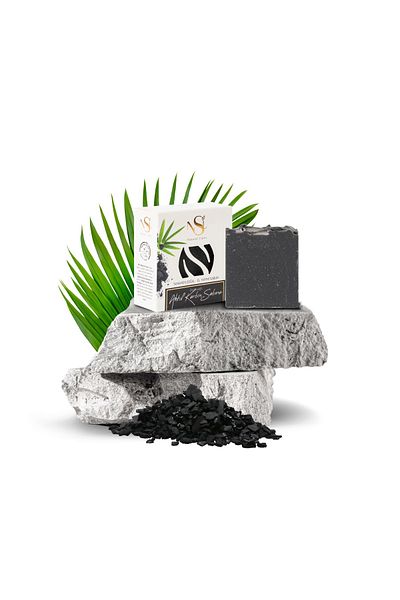 Handley 100% Natural Activated Carbon Soap