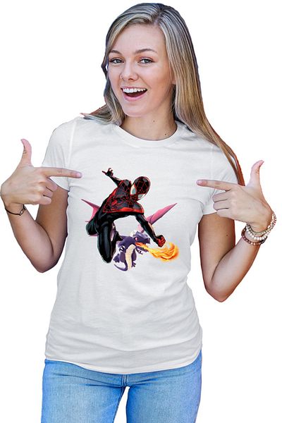 OEM Tricou Femei Spiderman Dragon Clash Royale Strategy