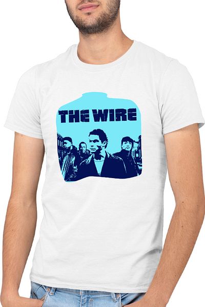 OEM Men's T-shirt The Wire Gang Boys Action Police