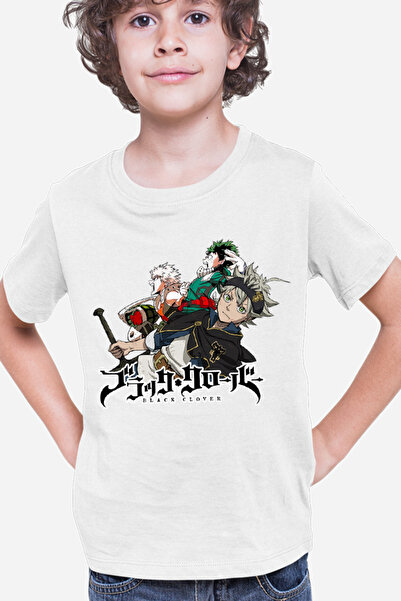 OEM Tricou copii Black Clover Asta Wizard Hard Work My Hero Academia Deku