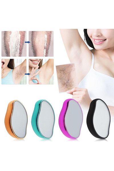 Dexia Reusable physical epilator with crystal technology - gentle, painless hair removal,