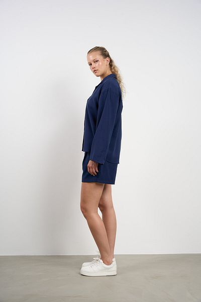 HANIQA Women's Double Breasted Collar Shirt Shorts Suit 36-42 |   25500
