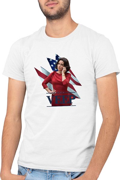 OEM Tricou barbati Veep US Flas Gouverment First Lady