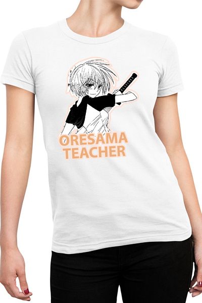 OEM Tricou Femei Oresama Teacher Kurosaki Anime Femboy Energic Trouble