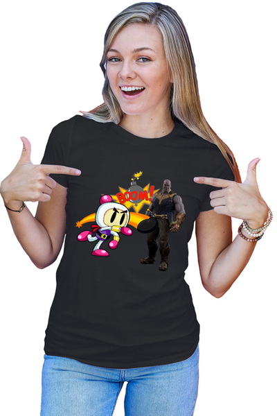 OEM Tricou Femei Thanos Bomberman Accident Hurt