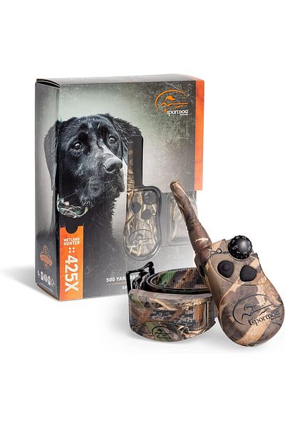 Sportdog Brand 425 Remote Trainers - 500 Yard Range E-Collar with Static, Vibrate and Tone - Waterpr