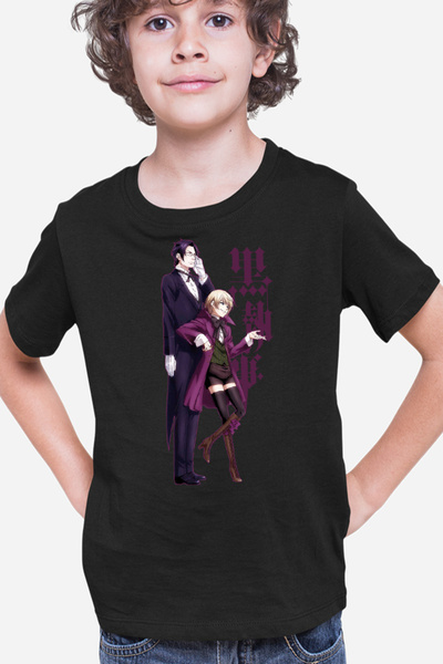 OEM Tricou copii Black Butler Anime Eater Claude Rival Demon