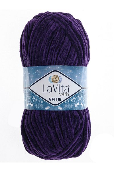 LaVita Yarn Βελούδινη Υφαντή Κορδόνι Χειροποίητης Πλέξης 100% Πολυεστέρας 100γρ (5103 ΜΩΒ)