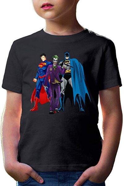 OEM Tricou copii Joker Batman Superman Marvel DC Comics America
