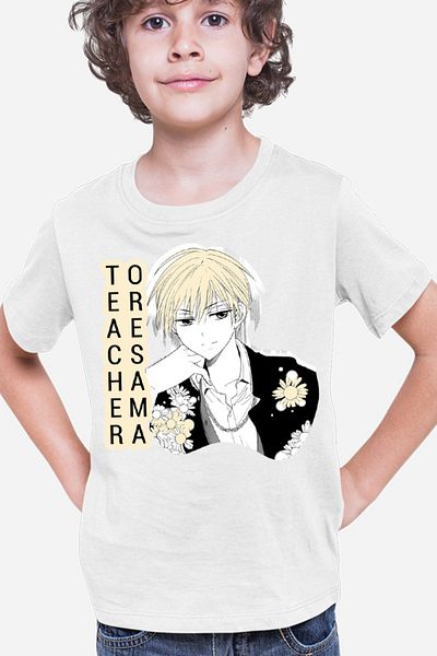 OEM Tricou copii Oresama Teacher Natsuo Manga Flowers Feminine
