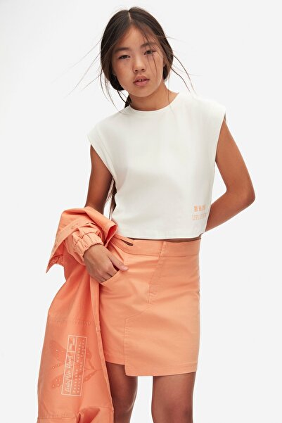 nk kids Nk Ki̇ds 38819 Girl's Coral Planet Jacket