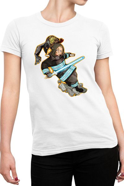 OEM Tricou Femei Fire Force Arthur Anime Otaku