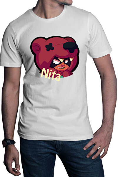 OEM Tricou barbati Brawl Stars Nita Fighter Bear Angry Shockwave