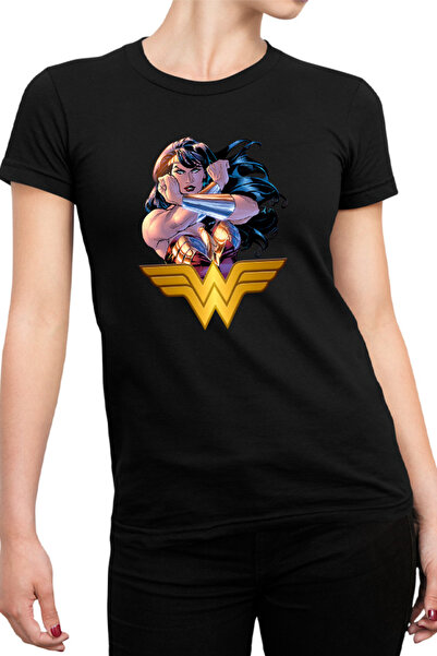 OEM Tricou Femei Wonder Woman Fight Book Cartoons Animation
