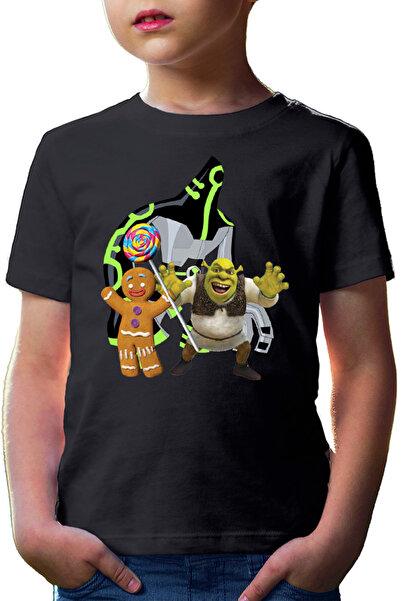 OEM Tricou copii Ben10 Shrek Cookie Adventure Action Medieval