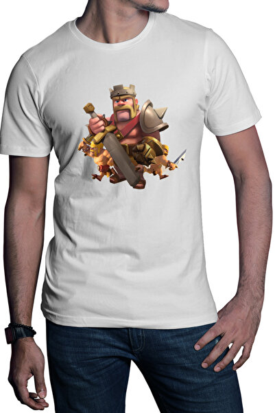 OEM Tricou barbati Clash of Clans Gameplay Rotation Heroes Special Abilities