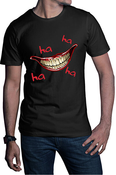 OEM Tricou barbati Joker Smile Laugh Psychopath Hurt Lips Self Defense