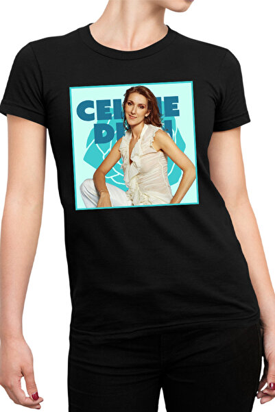 OEM Tricou Femei Celine Dion Singer Album My Heart Will Go On