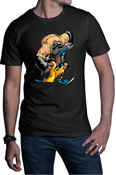 OEM Tricou barbati Wolverine Fight Monkey Monster Protect Humans