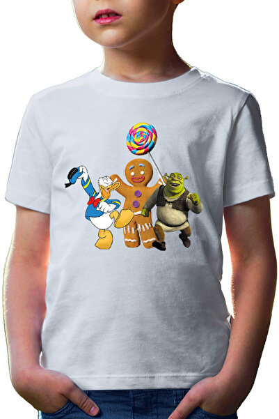 OEM Tricou copii Shrek Dance Happy Cookie Sweet Donald Duck