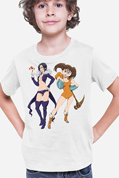 OEM Tricou copii Seven Deadly Sins Diane Merlin Magic Silicon