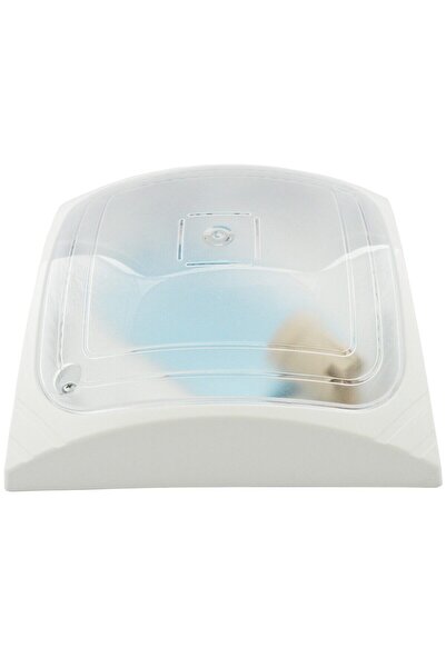 MİRSA PLAFONIERA 1xE27 MAX60W ALB IP20 KARE 1