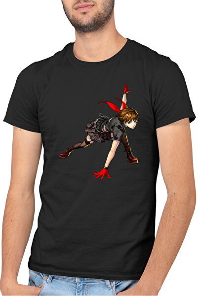 OEM Tricou barbati Persona Niijima Makoto Fight Game Metaverse