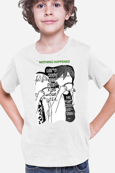 OEM Tricou copii Oresama Teacher Kurosaki Saeki Takaomi Tea Nothing