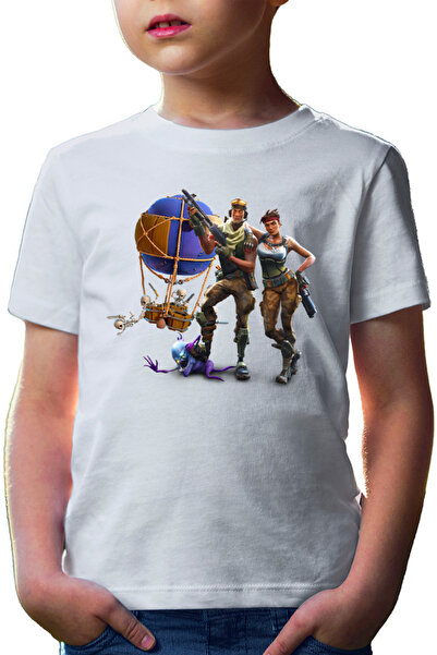 OEM Tricou copii Fortnite Shooter Weapons Clash Royale Monsters