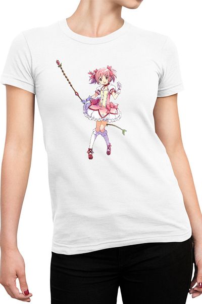 OEM Tricou Femei Madoka Magica Kaname Bow Universe Strongest Anime