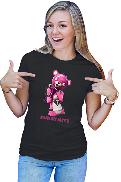 OEM Tricou Femei Fortnite Bunny Furry Fluffy Easter Event