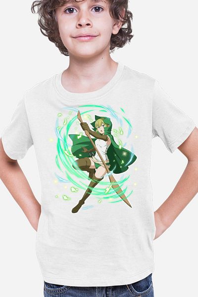 OEM Tricou copii DanMachi Ryuu Lion Bow Master Forest Light Novel