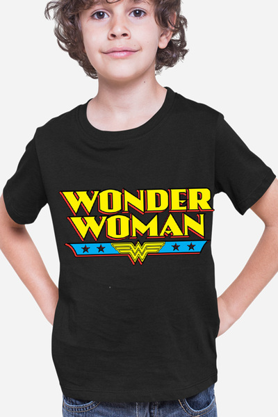 OEM Tricou copii Wonder Woman Logo American Comic Books Action