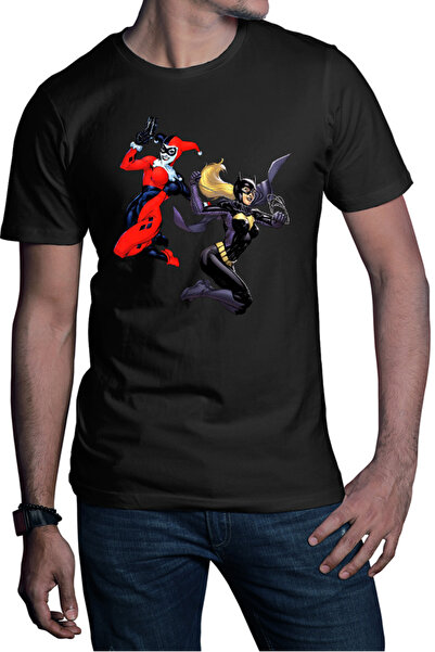 OEM Tricou barbati Joker Woman Harley Quinn Friends Catwoman Batwoman
