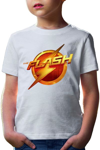 OEM Tricou copii Flash Logo Bright Speed Light Costume