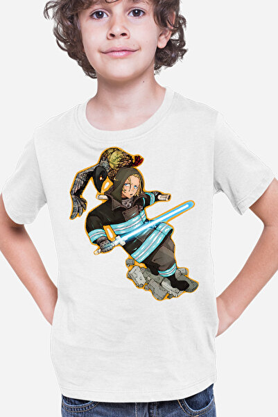 OEM Tricou copii Fire Force Arthur Pompier Anime Otaku