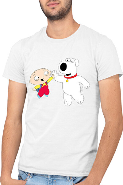 OEM Tricou barbati Family Guy Dog Best Friend Hi5 Animation Cartoons