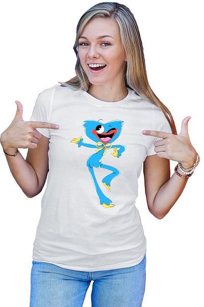 OEM Tricou Femei Huggy Wuggy Childish Look Playful Giggle Cute