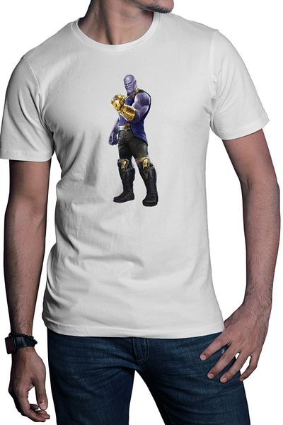 OEM Tricou barbati Thanos Glove Marble Magic Powers