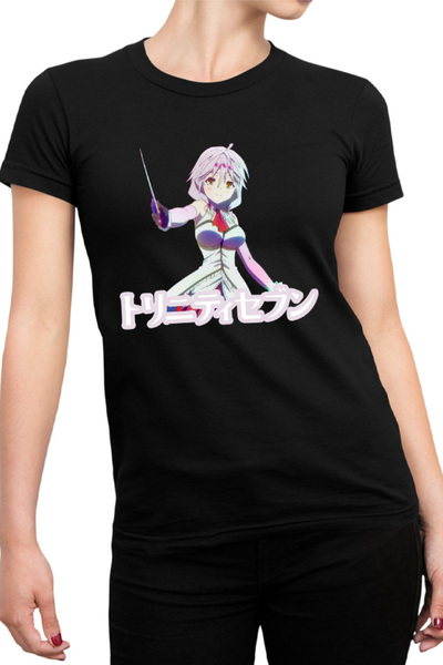 OEM Tricou Femei Trinity Seven Kurata Yui Rainbow Anime Manga Shounen