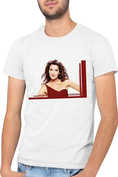 OEM Tricou barbati Celine Dion Voice Beautiful Lady Award