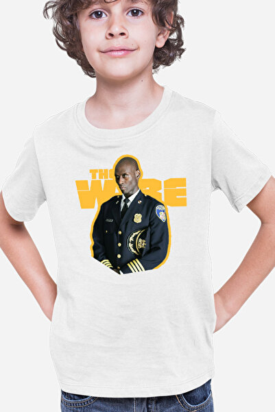 OEM Tricou copii The Wire Lt. Cedric Daniels Lance Reddick Army Drama