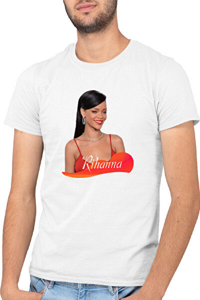 OEM Tricou barbati Rihanna Beautiful Lady Concert Style American